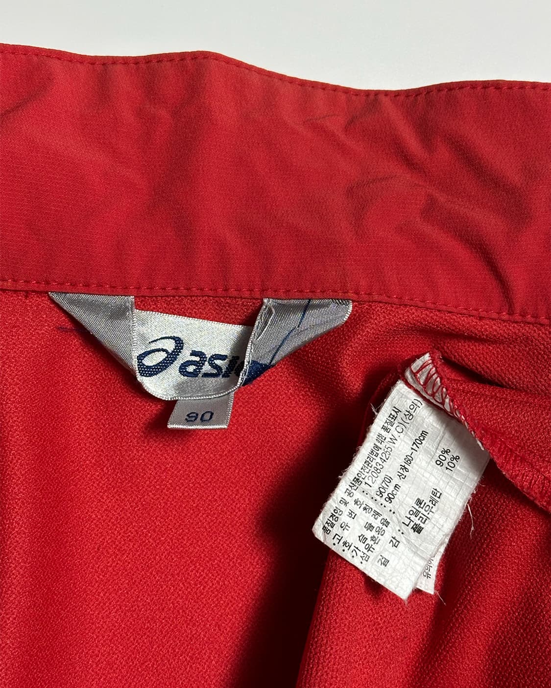 아식스 바람막이 레드 상품이미지4