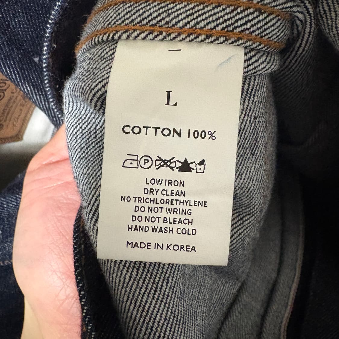 부기홀리데이 셀비지 데님 자켓 / L 상품이미지9