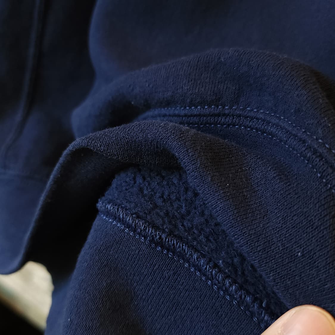 90s 러셀 맨투맨 스웻셔츠 라크로스 빈티지 레터링 스웻셔츠 네이비 S 상품이미지8