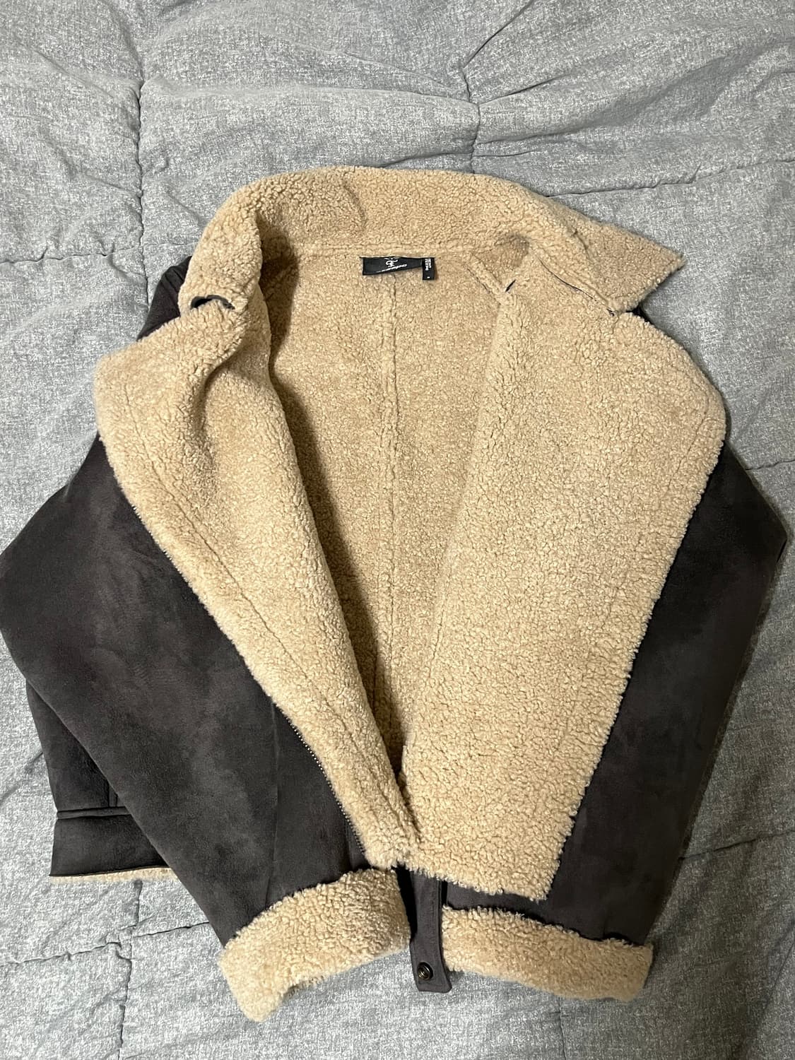 스팁 무스탕 steepc stc suede jumper 상품이미지3