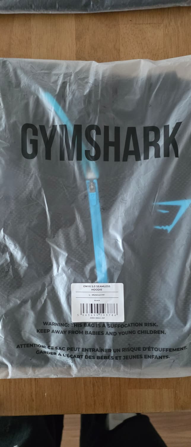 짐샤크오닉스 v5 블루 후드L사이즈 판매합니다! 상품이미지1