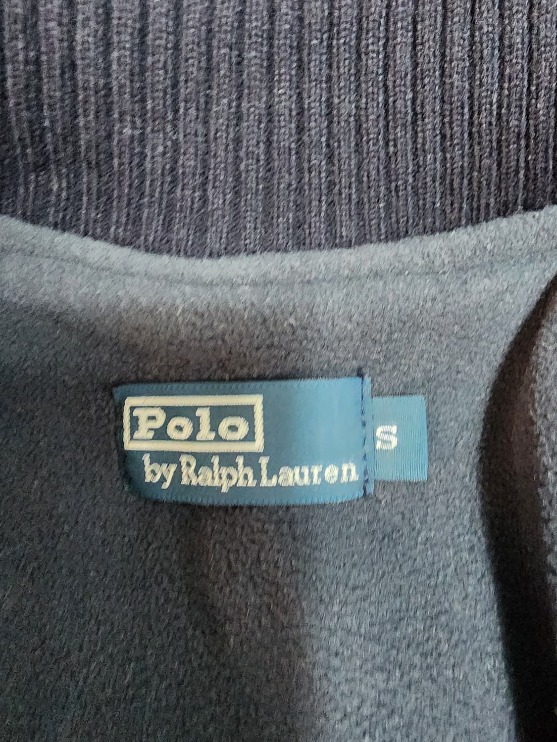 폴로 랄프로렌 USA 퀼팅 기모 자켓 네이비 상품이미지3