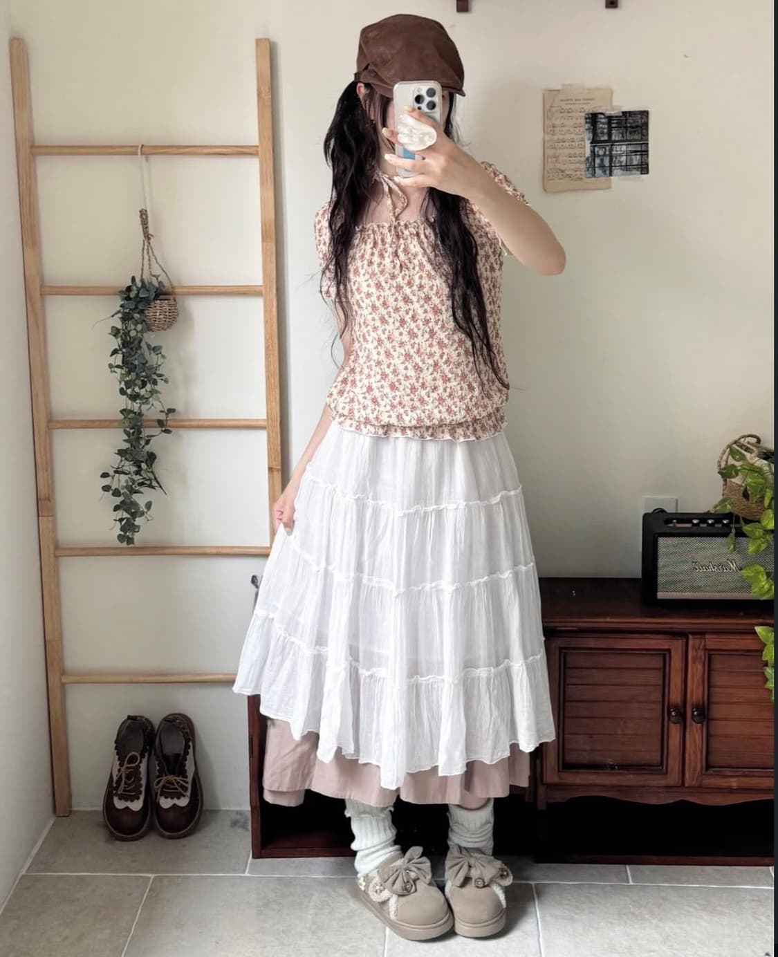 코코모리 빈티지 모리걸 일본 세트 피드 모리룩 상품이미지3