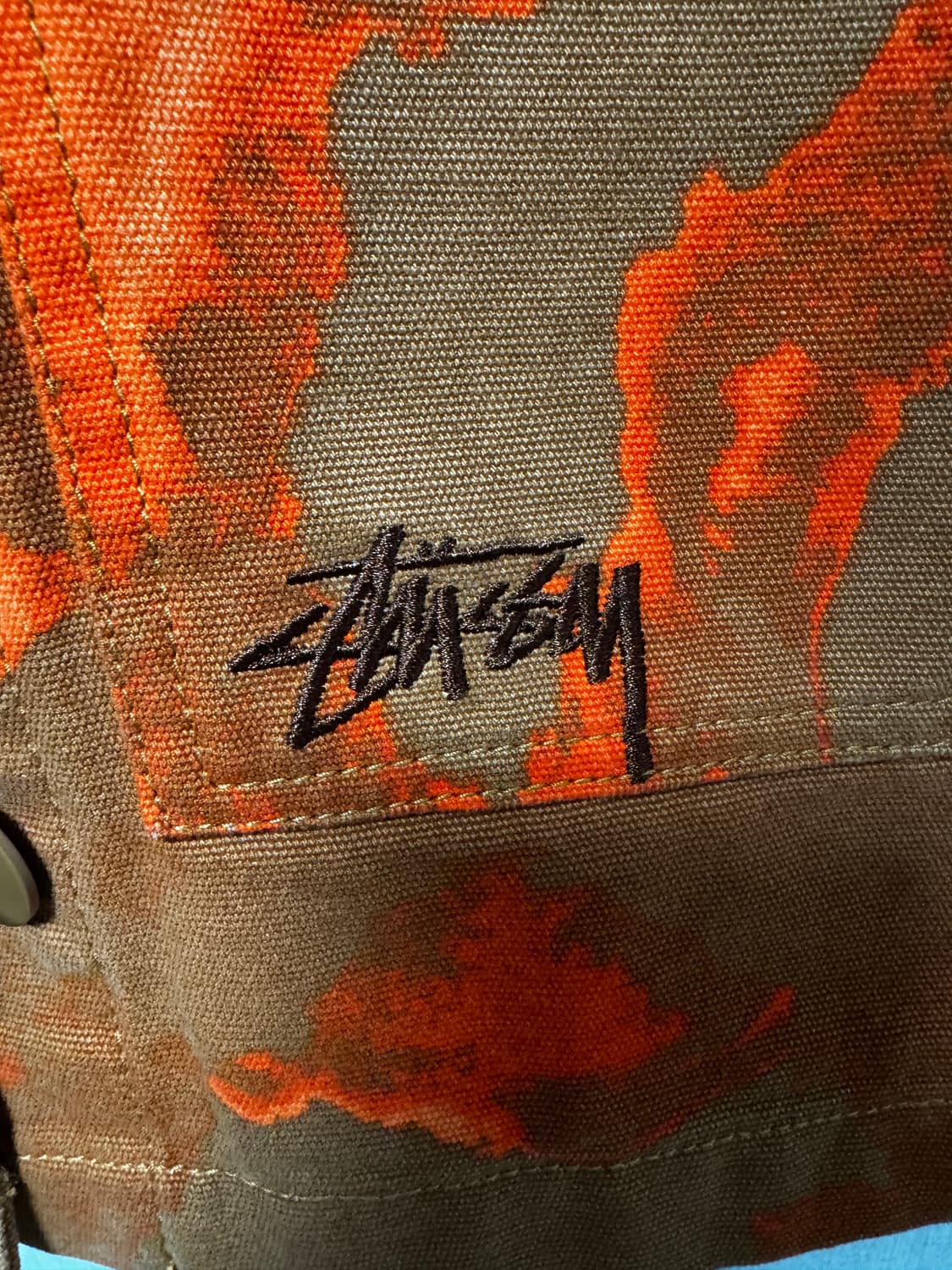 스투시 워크자켓 페인팅 상품이미지3