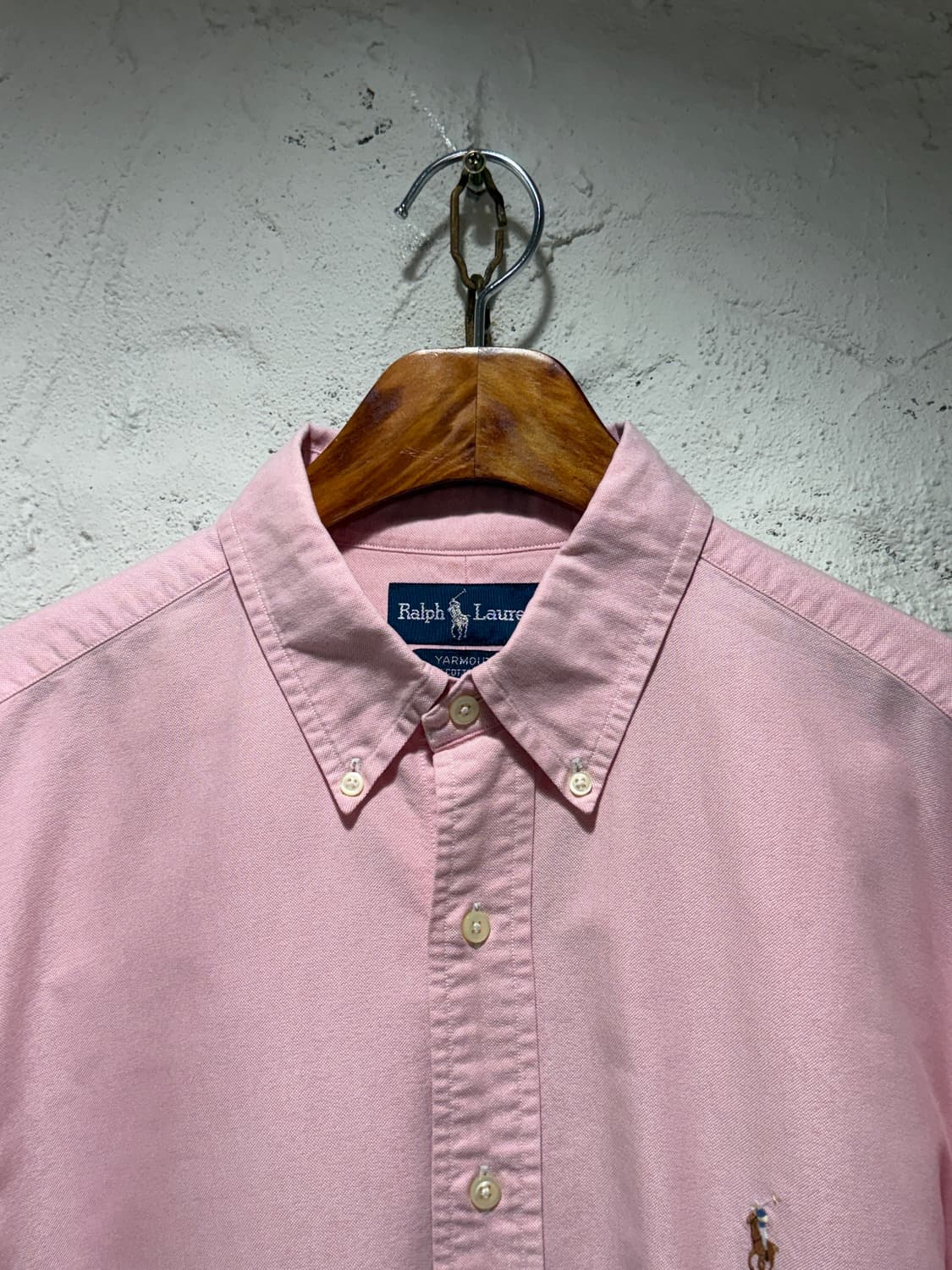 폴로랄프로렌 Polo Ralph Lauren 옥스퍼드 코튼 야머스핏 버튼 상품이미지5