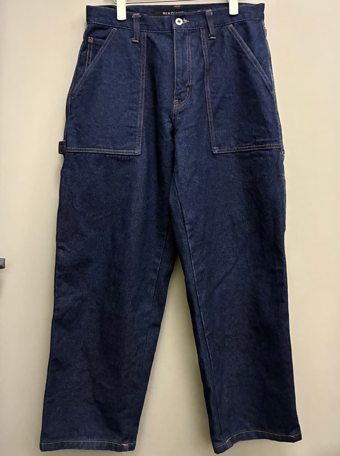 (3/32)niko and 니코앤드 와이드 실루엣 데님 카펜터 워크팬츠  상품이미지10
