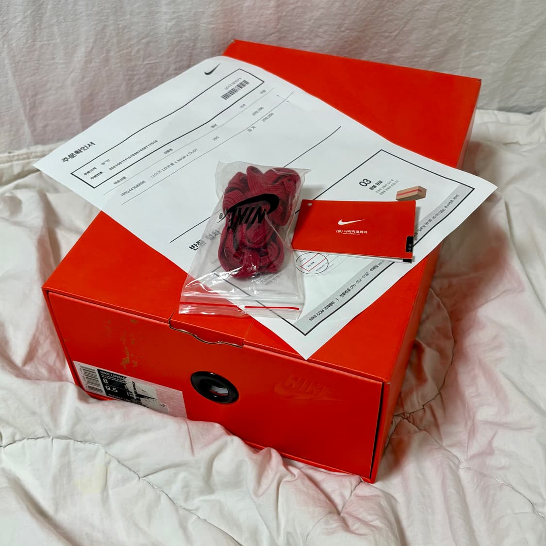 [260] 나이키 x 사카이 x 클랏 LD와플 오렌지 블레이즈 상품이미지6