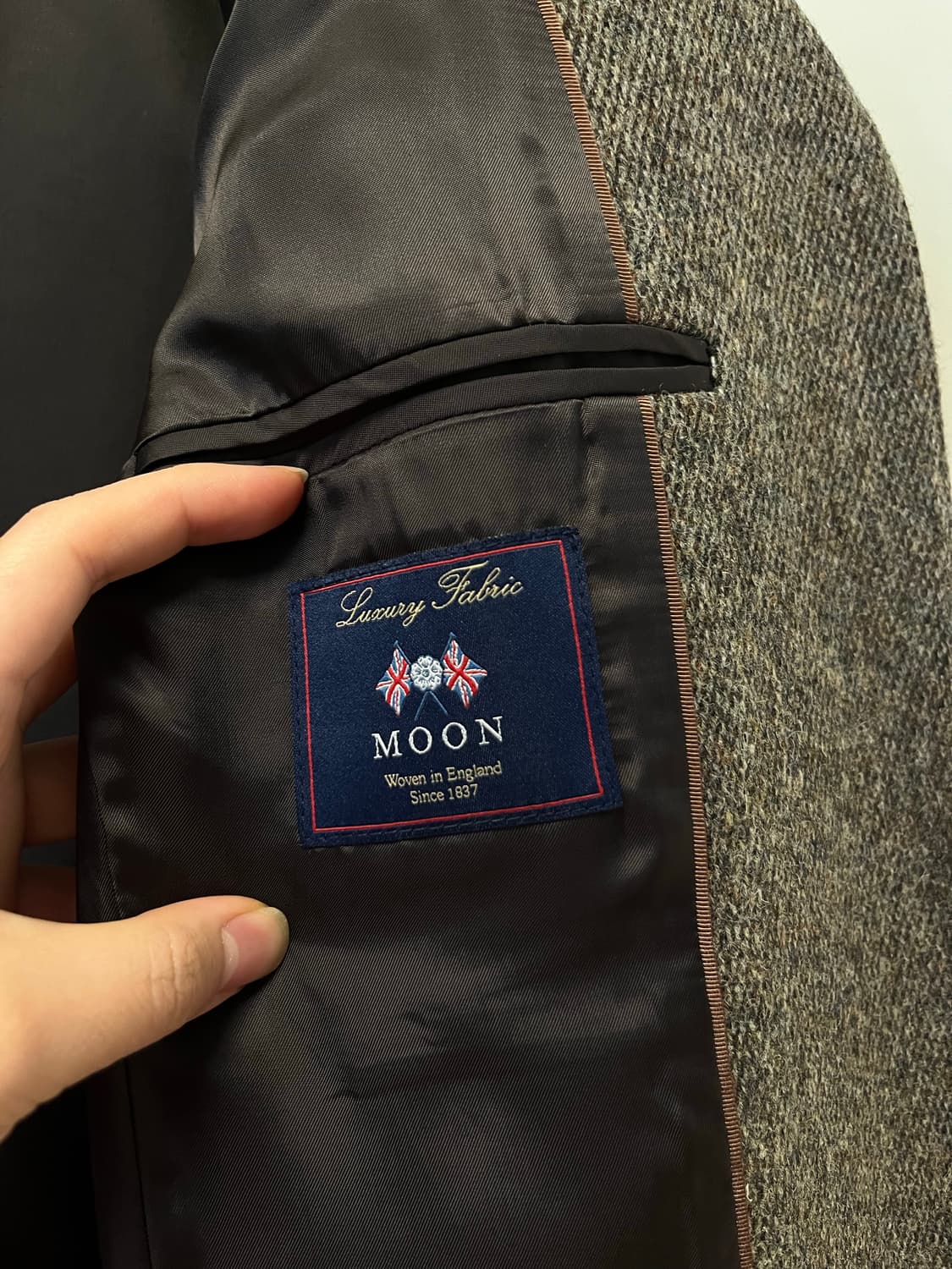 한섬 더 캐시미어 트위드 자켓(상태 최상/영국소재) 상품이미지6