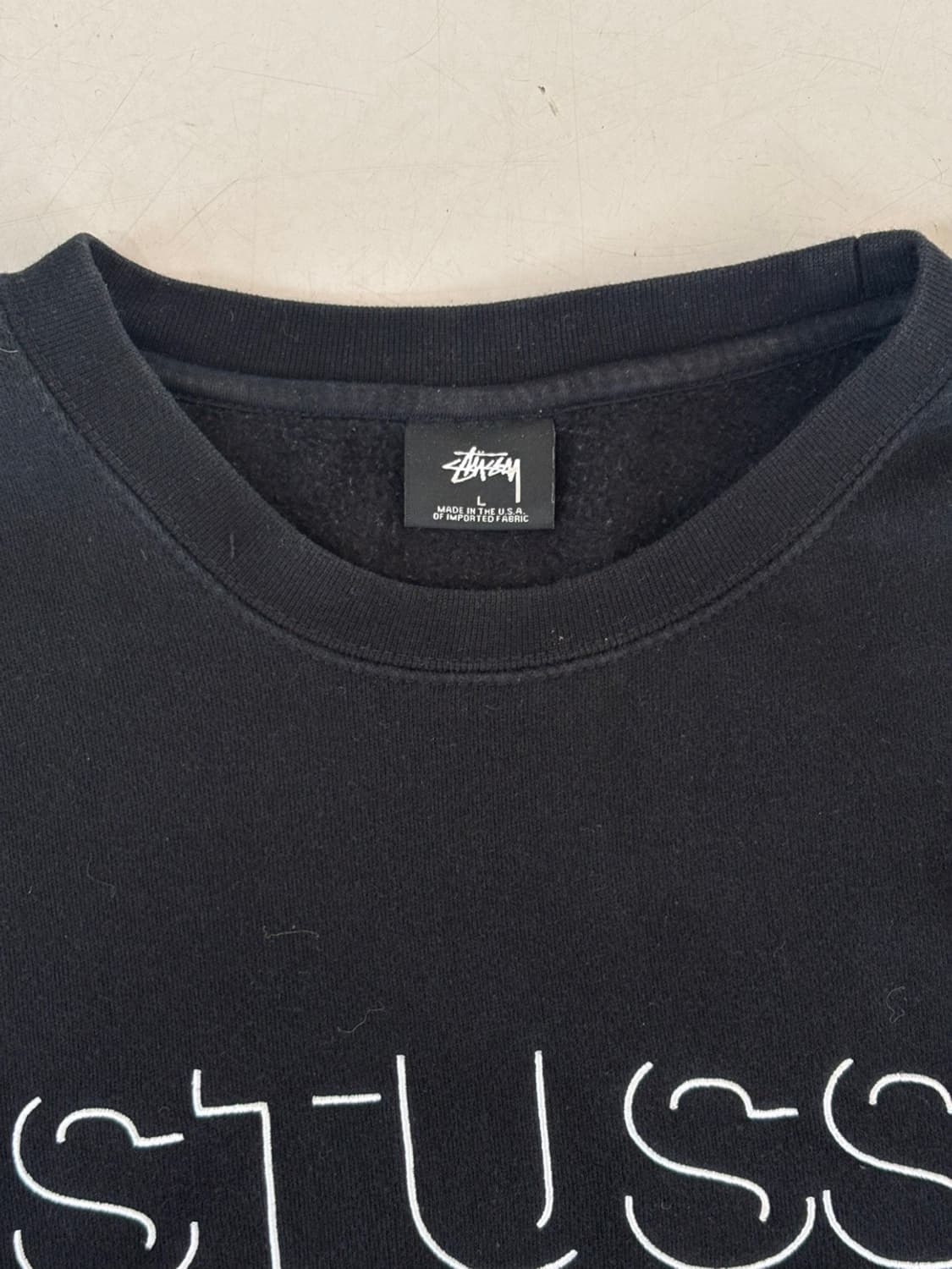 Vintage Stussy Sweat shirt 상품이미지4