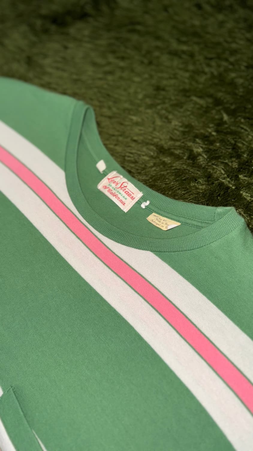 [M] LVC 리바이스 빈티지 클로딩 1940s 싱글 스티치 포켓 티셔츠 상품이미지2