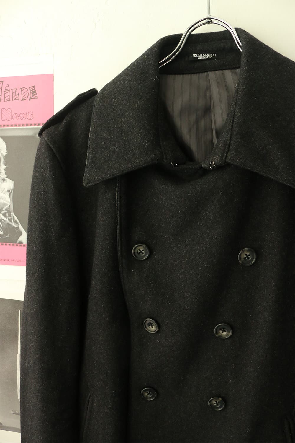 토네이도 마트 블랙 피코트 상품이미지4