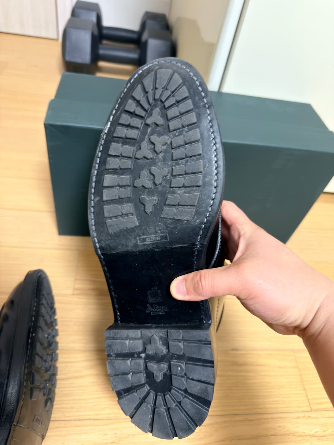 알든 v팁 코도반 부츠 8.5D 사이즈 상품이미지3