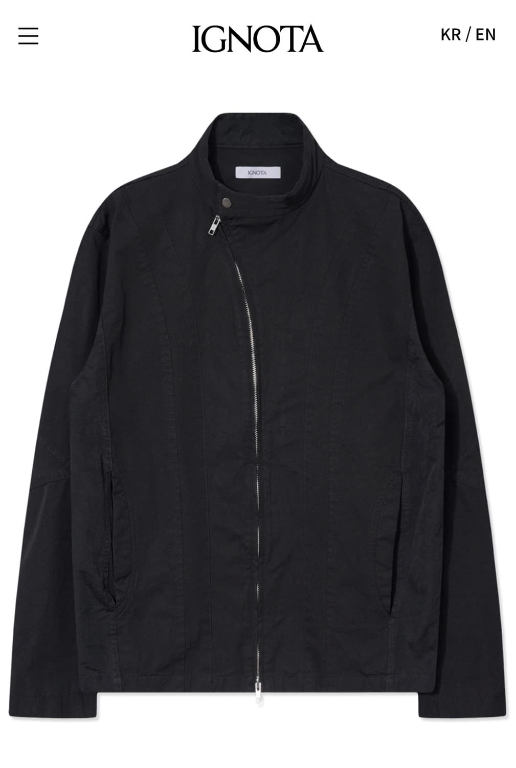 이그노타 코어14 익스플로러 자켓 블랙 L 상품이미지1