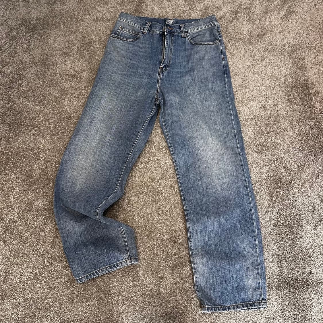 칼하트 WIP 스미스 중청 데님팬츠30 상품이미지2