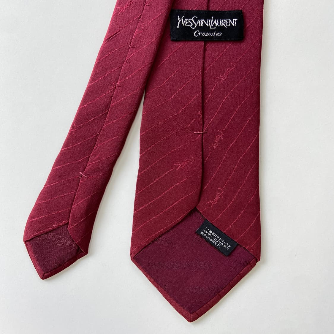 YSL 입생로랑  명품 정품 모노그램 넥타이 상품이미지2