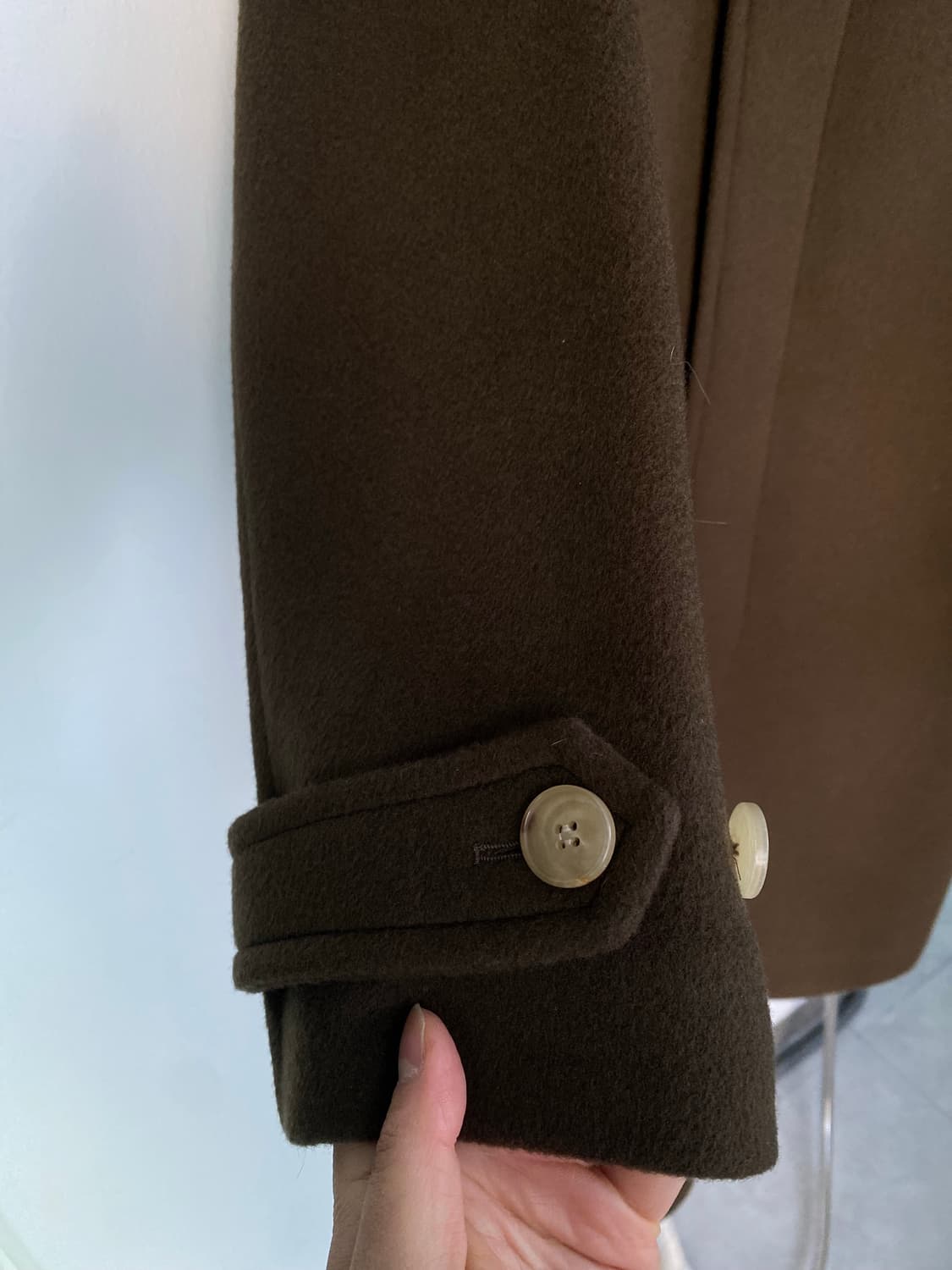 고낙 램스울 멕코트(s) 올리브브라운 상품이미지5