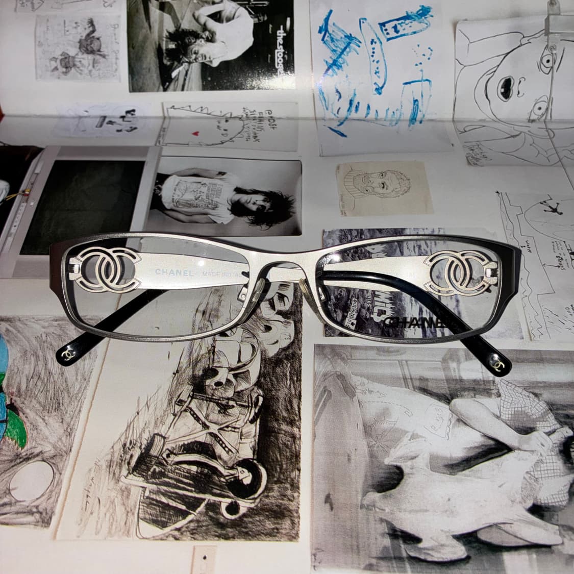 Vintage Chanel glasses 상품이미지2