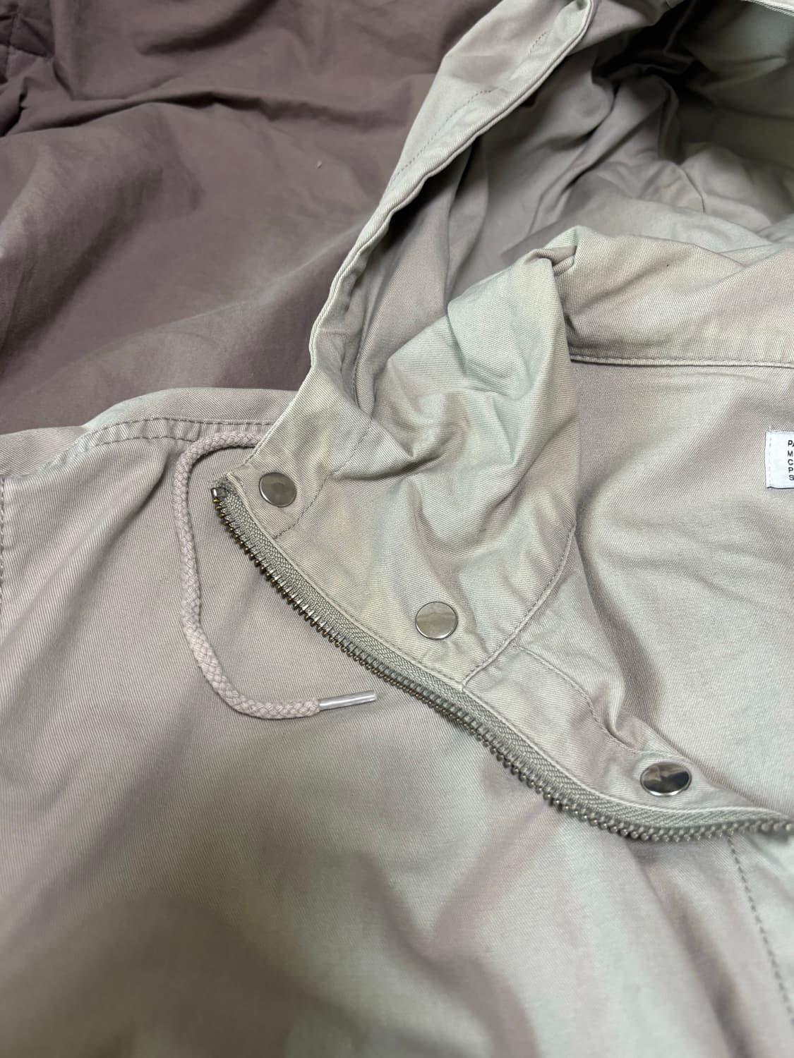 파르티멘토 숏 야상 자켓 그레이 상품이미지3