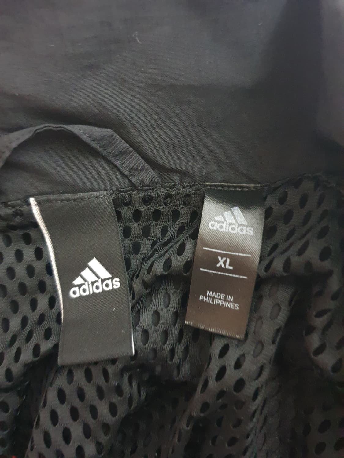 아디다스 바람막이 오버핏 컬러블록 윈드자켓 블랙 XL 상품이미지9