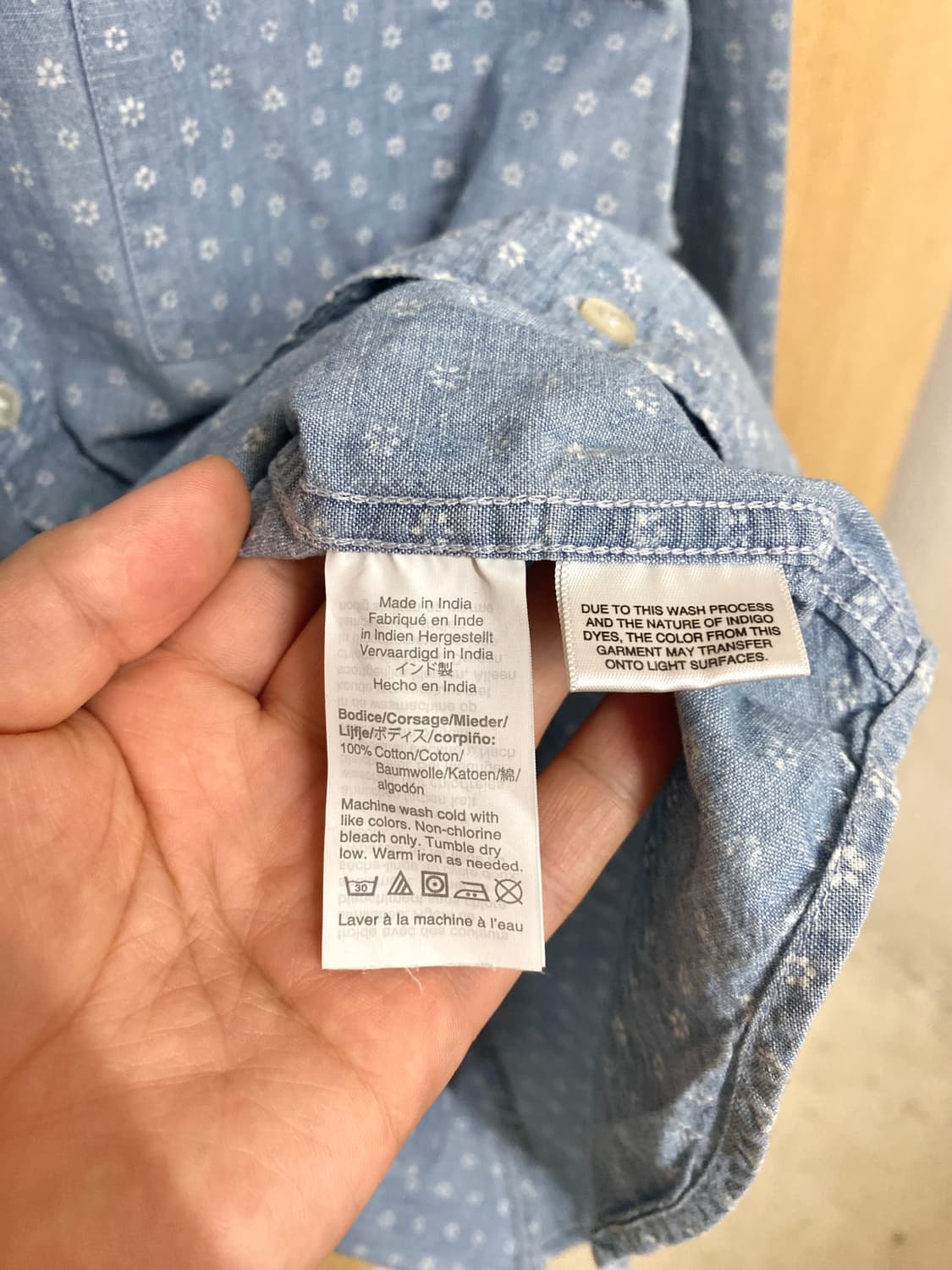 J.CREW chambray shirts 제이크루 샴브레이 셔츠 상품이미지8