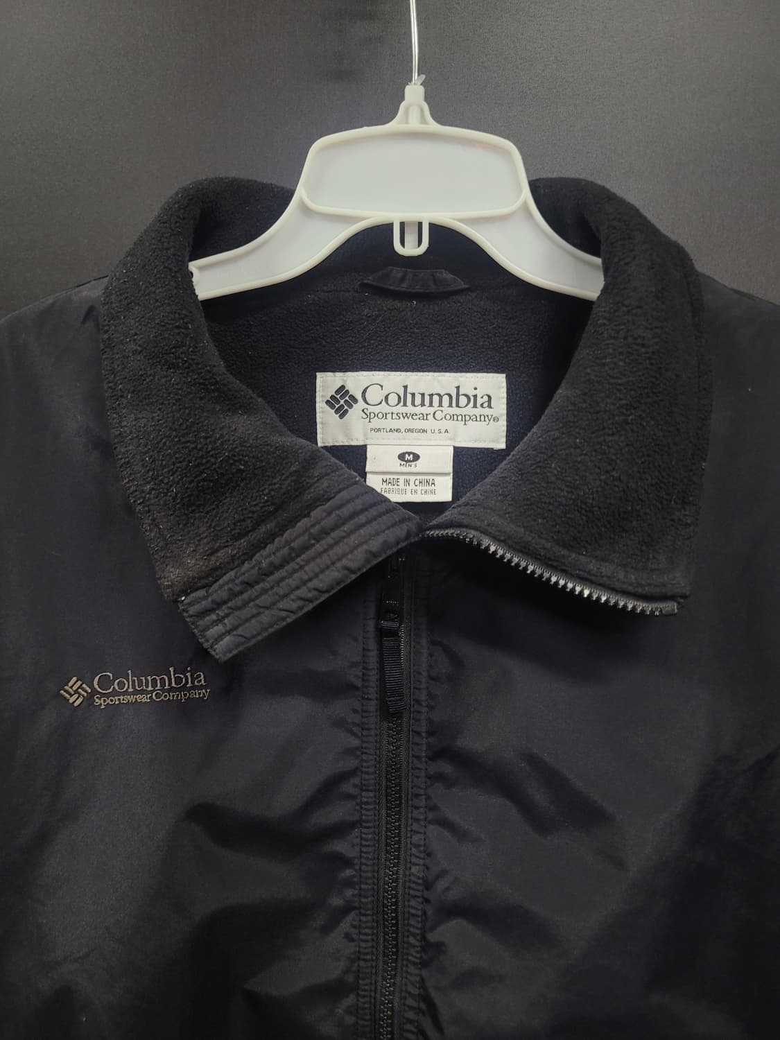 Columbia 컬럼비아 블랙  바람막이 쉘 자켓 상품이미지2