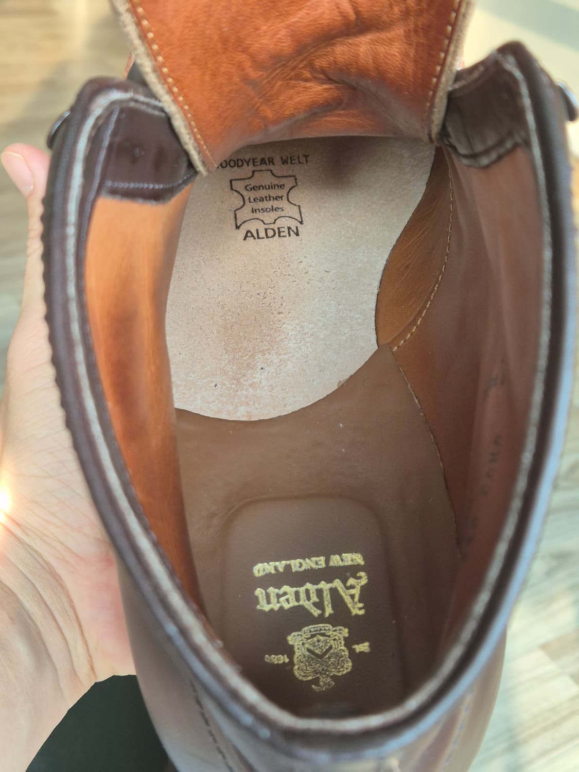 알든 403 호윈 크롬악셀 US9.5D 상품이미지7