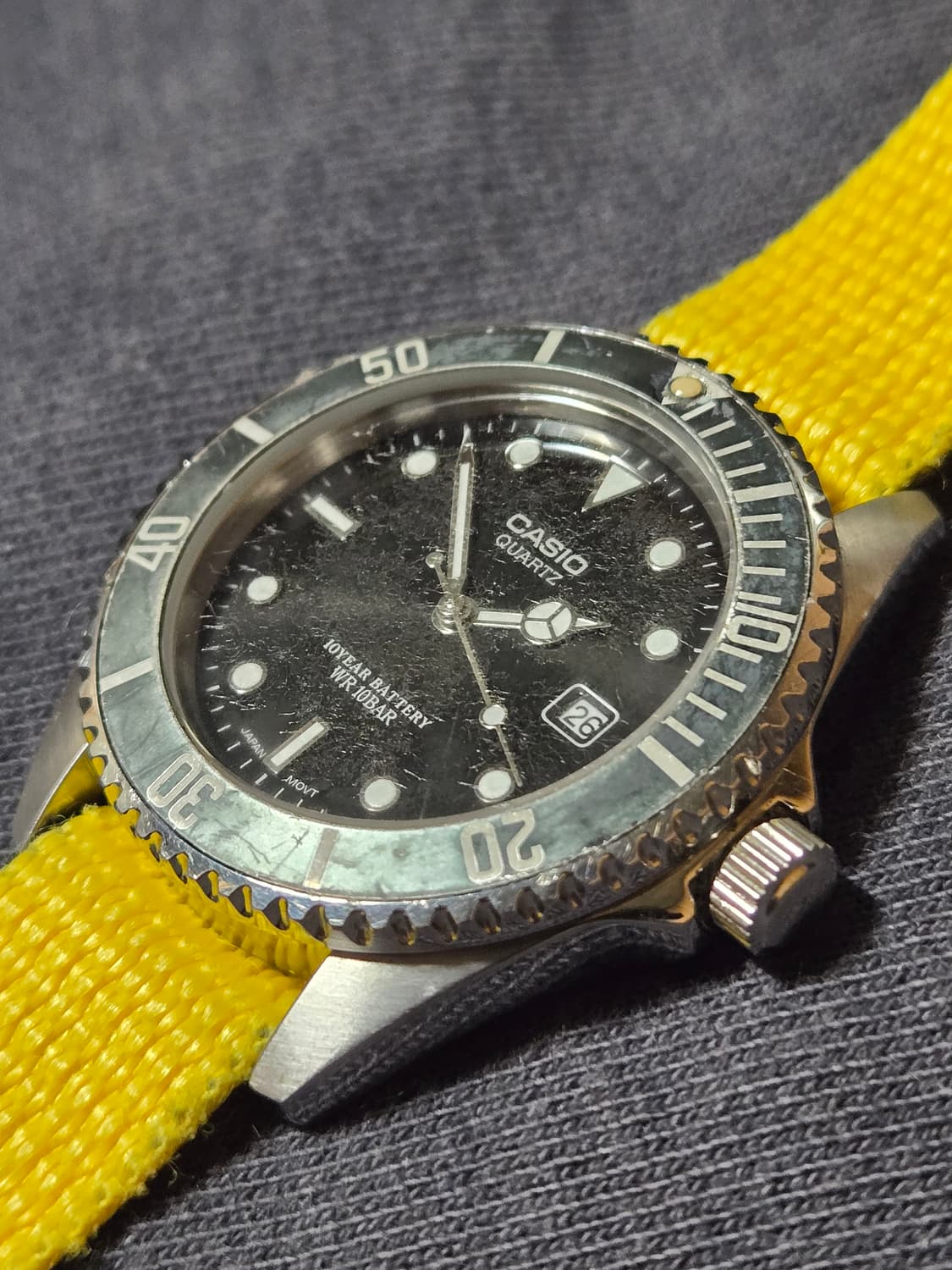 빈티지 카시오 서브마리너 고스트베젤 밀리터리/세이코/시티즌/해밀턴 상품이미지3