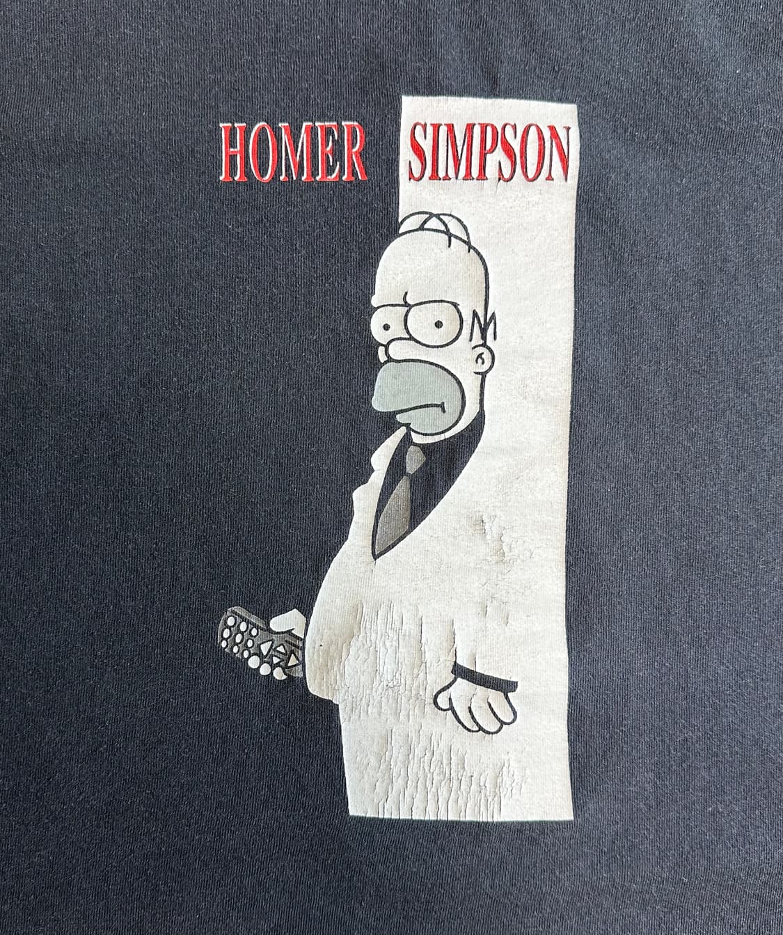 Homer Simpson Scarface parody t shirt 상품이미지1