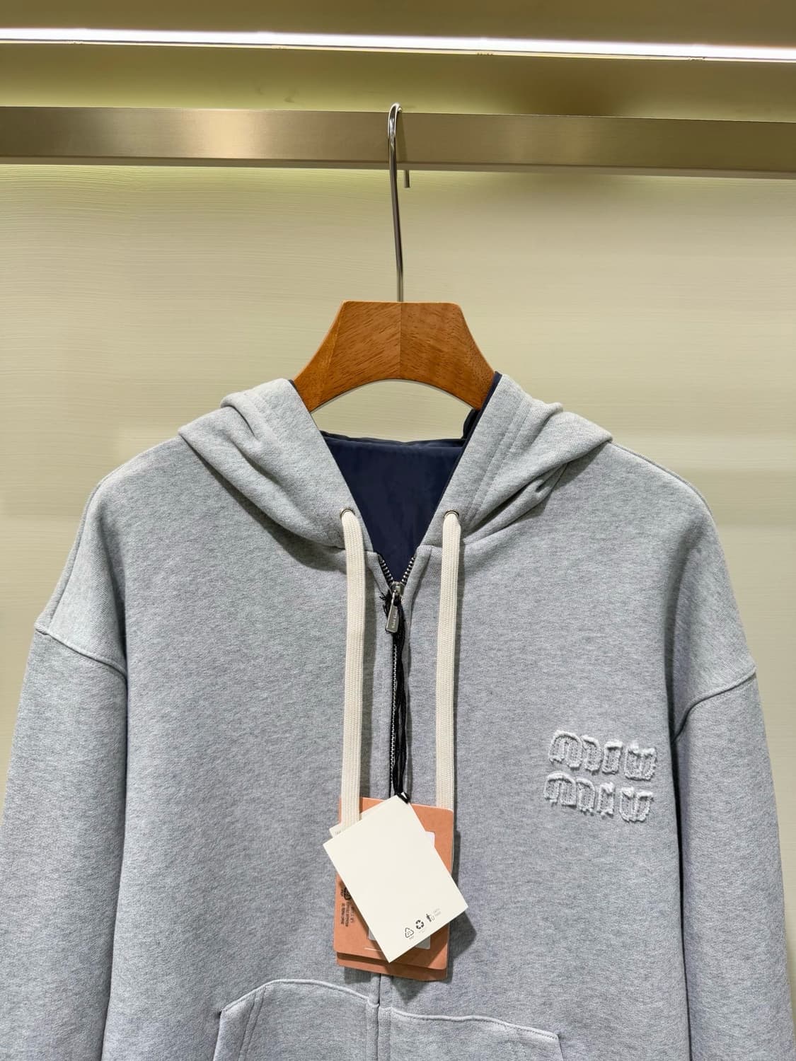 미우미우 리버시블 양면자켓 상품이미지5