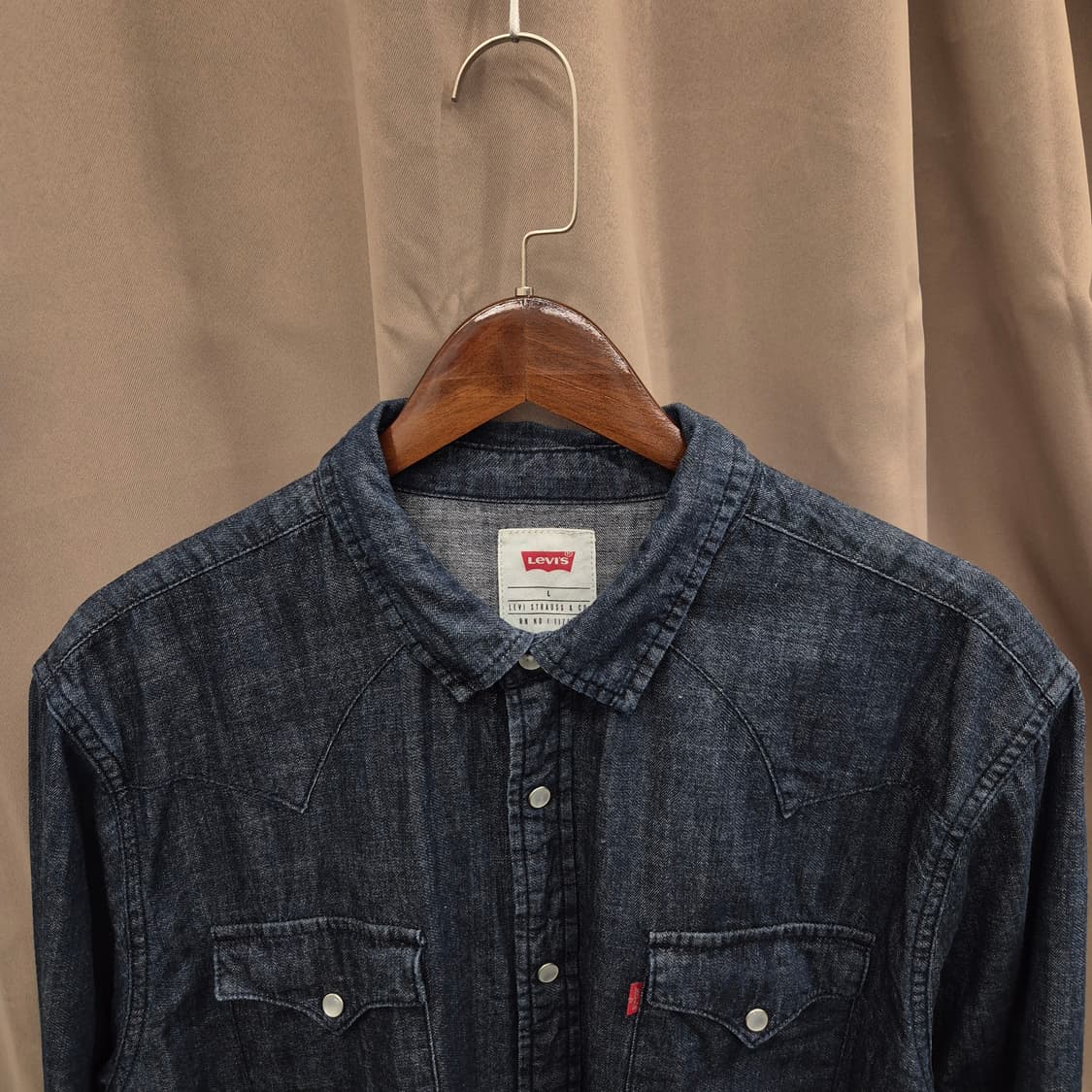 리바이스 데님 웨스턴 셔츠 L 상품이미지2