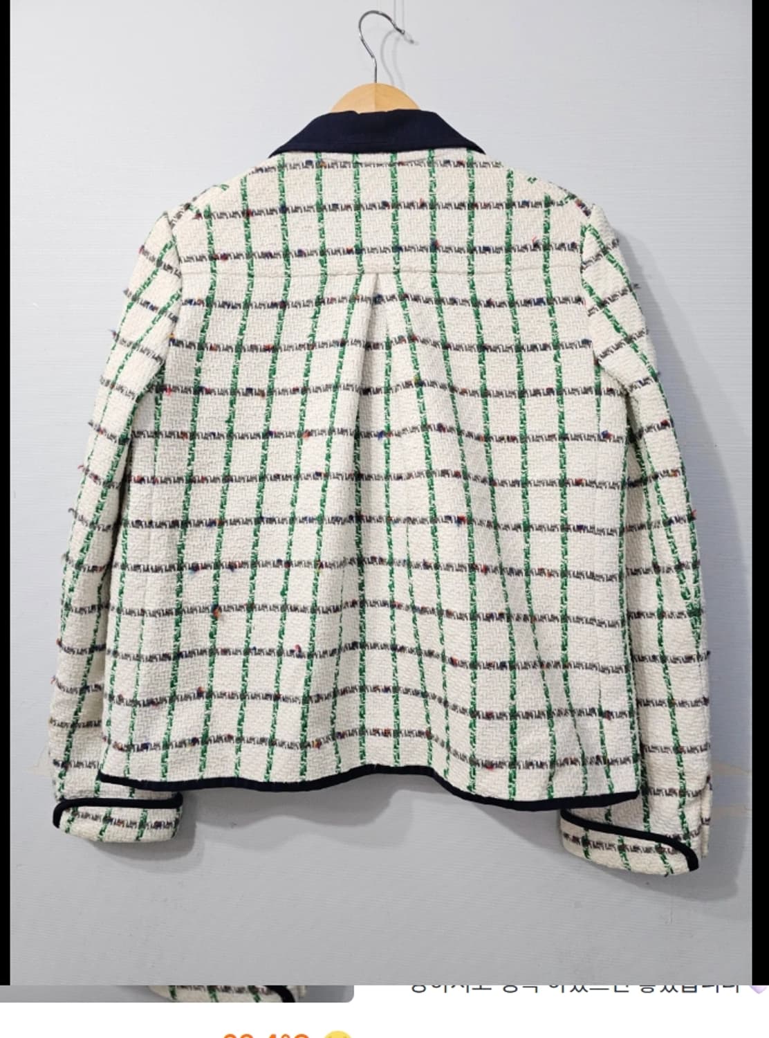 토리버치 Tory Burch 트위드 체크 자켓 55 상품이미지5