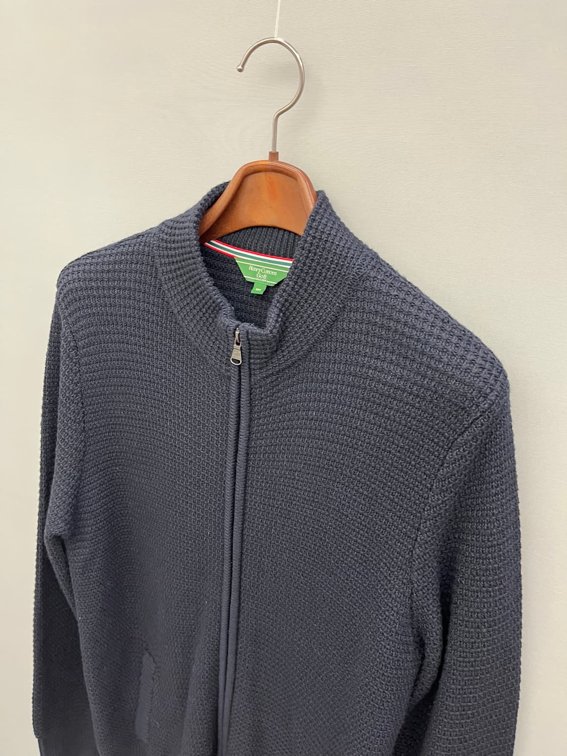 남성 헨리코튼 골프 집업니트 상품이미지3