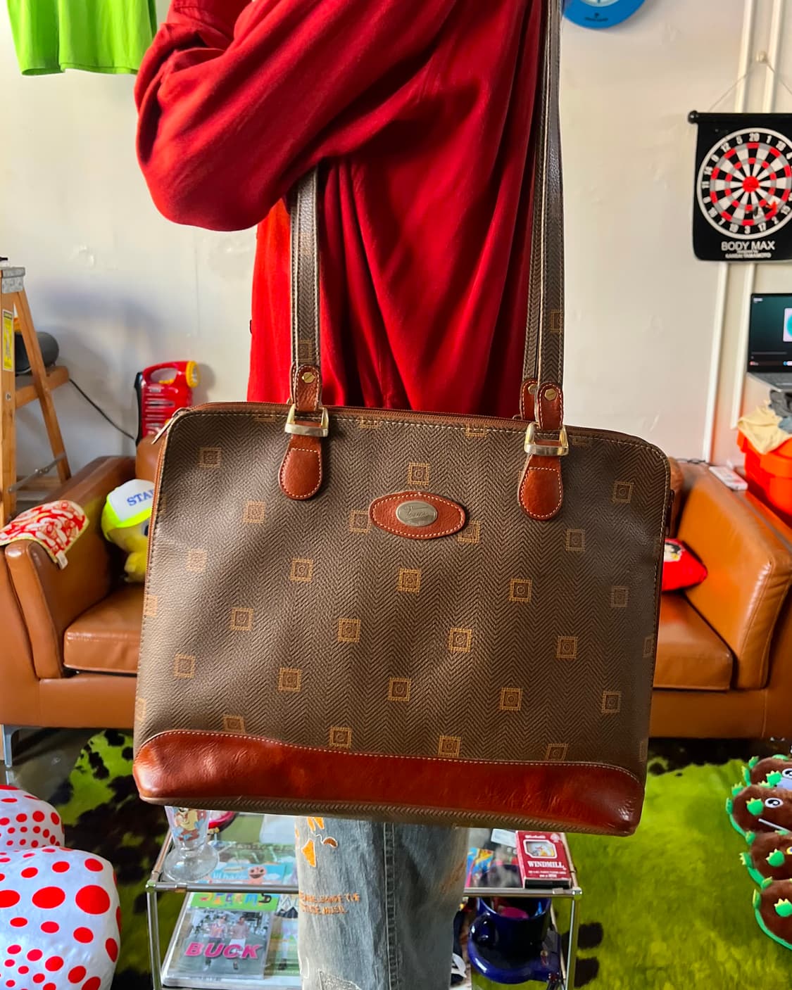 TEXIER France Made Leather Shoulder Bag 상품이미지2