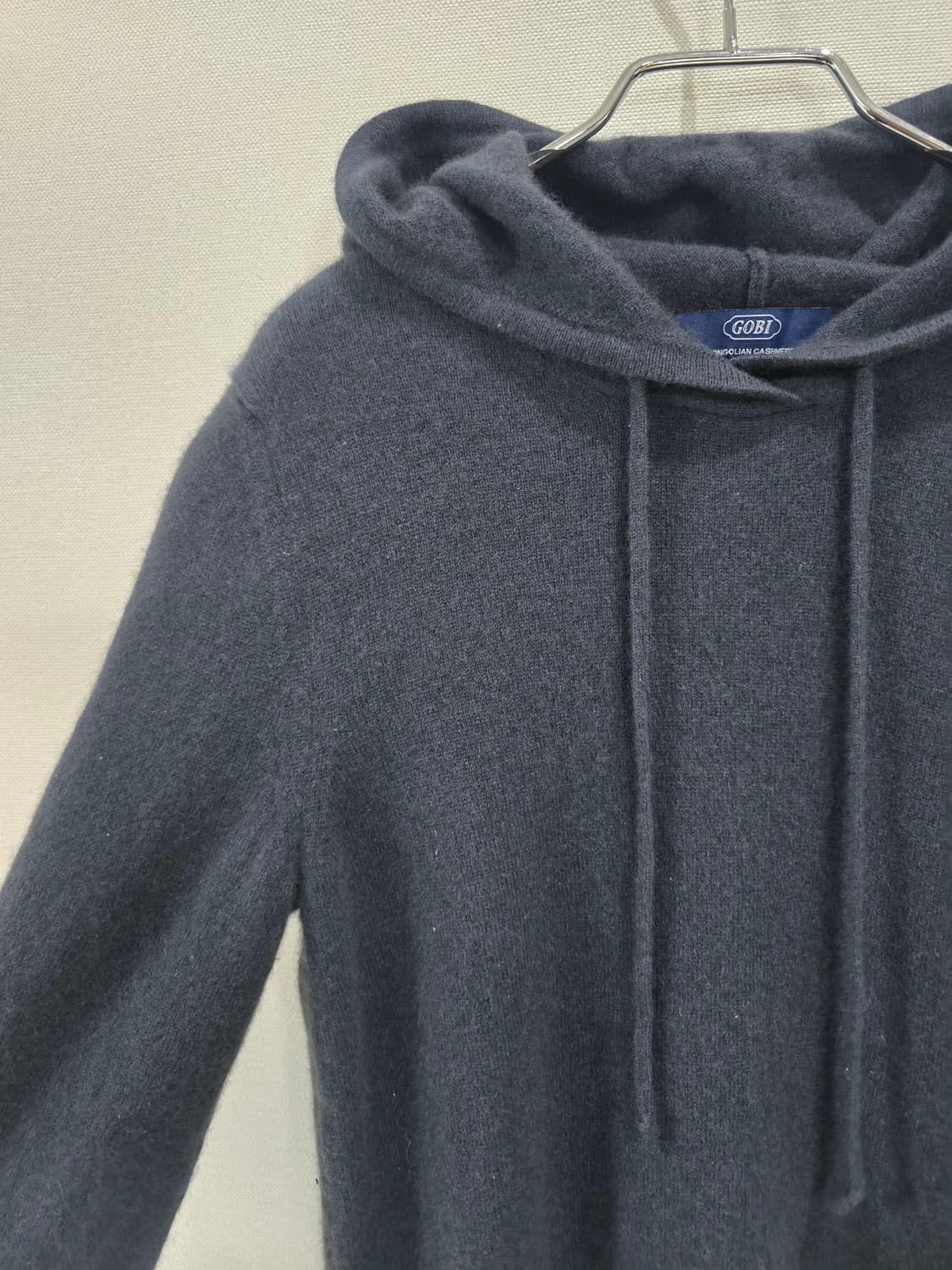 고비 캐시미어100 후드니트티 상품이미지3