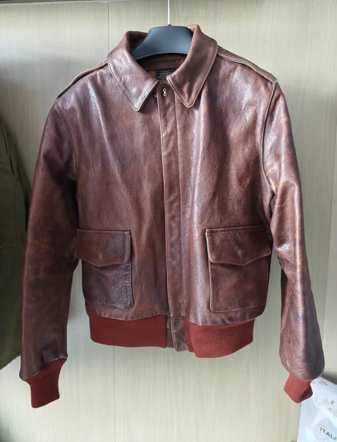 리얼시몬스 a2 말가죽 자켓 L 상품이미지2