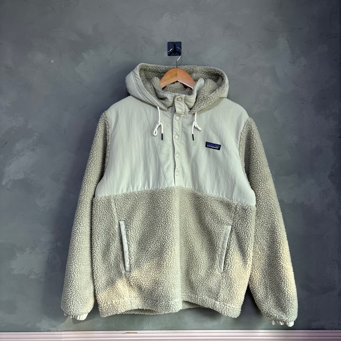 파타고니아 레트로 X 플리스 풀오버 반집업 펠리칸 상품이미지1