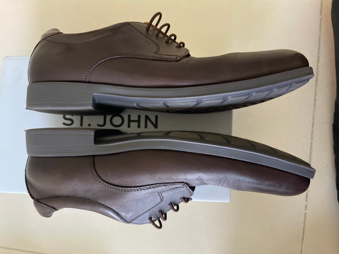 제옥스(GEOX) 힐스톤 와이드 정장화 U825DA 브라운 41(265) 상품이미지4