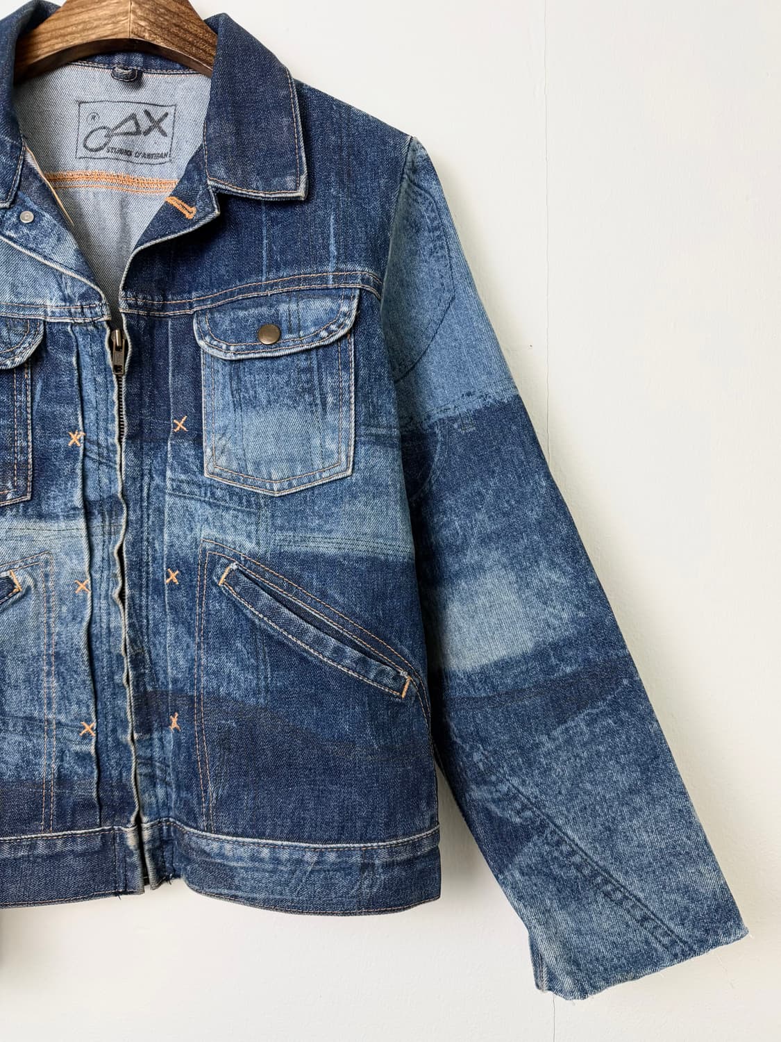 빈티지 트롱프뢰유 데님 자켓 상품이미지2