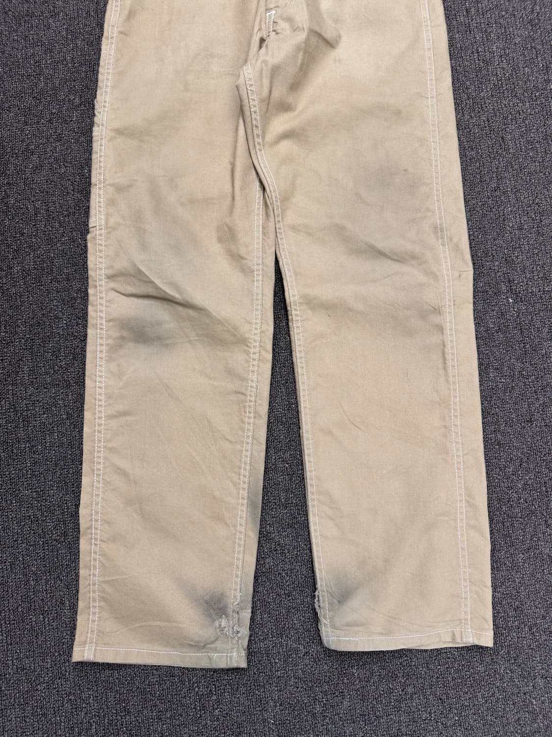 M)Lee 빈티지 베이지 포켓 싱글니 워크팬츠 상품이미지3