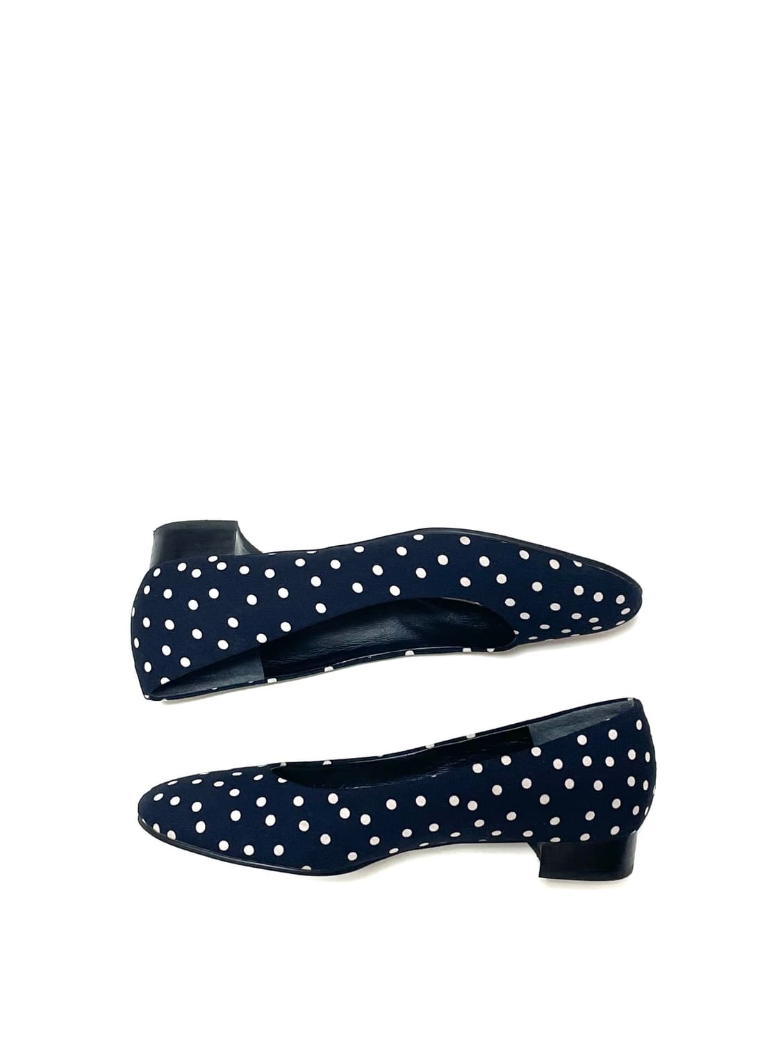 agnes b. polka dots navy pumps 상품이미지4