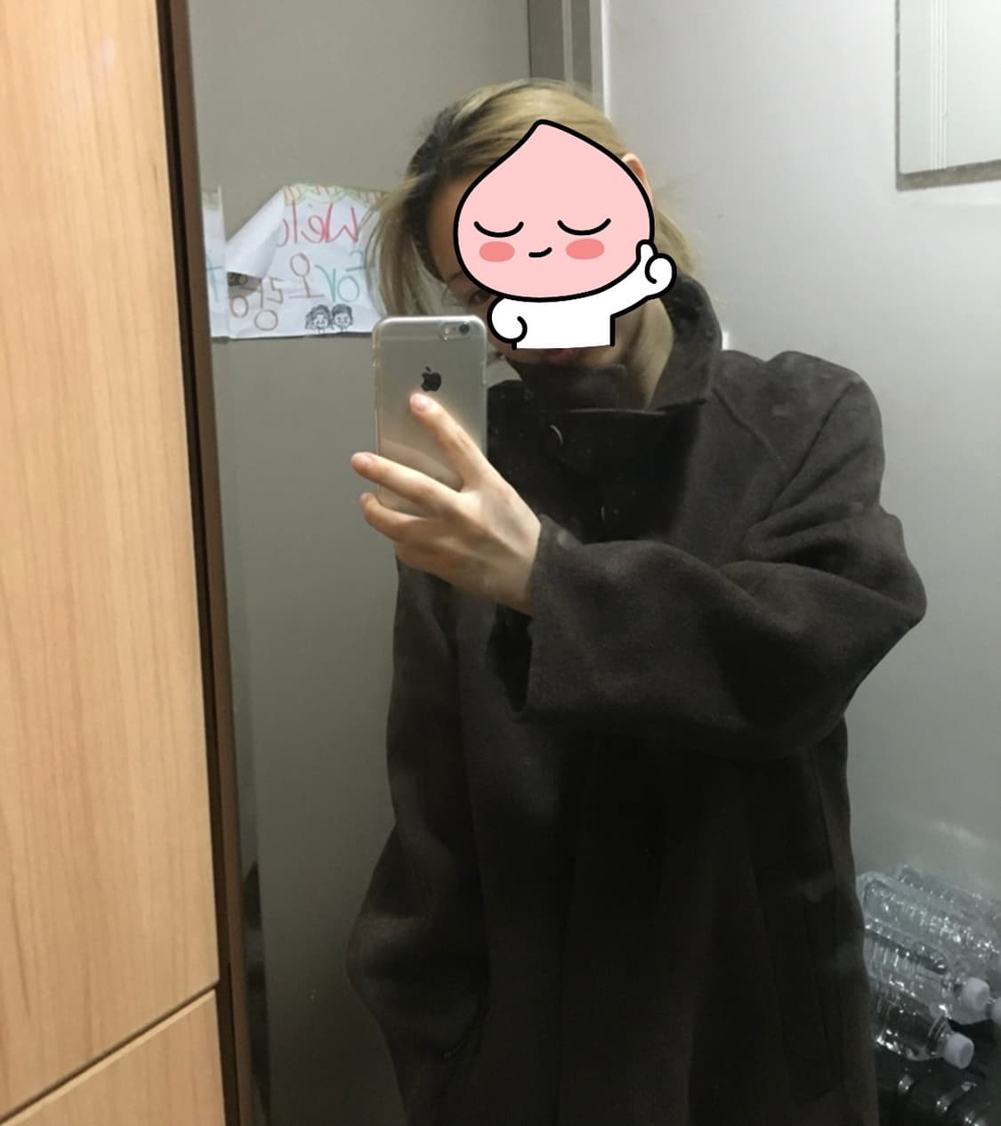 미쏘 핸드메이드 롱코드 24fw브라운 s 상품이미지3