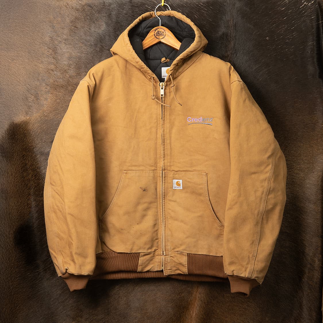 [XL] 칼하트 USA 메이드 J140 브라운 덕 액티브 자켓  상품이미지1