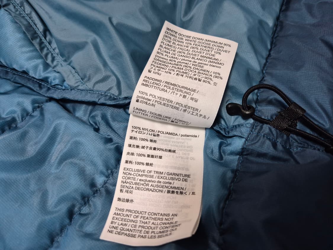 아크테릭스 세륨 후디 경량 패딩 M[하자] 상품이미지10