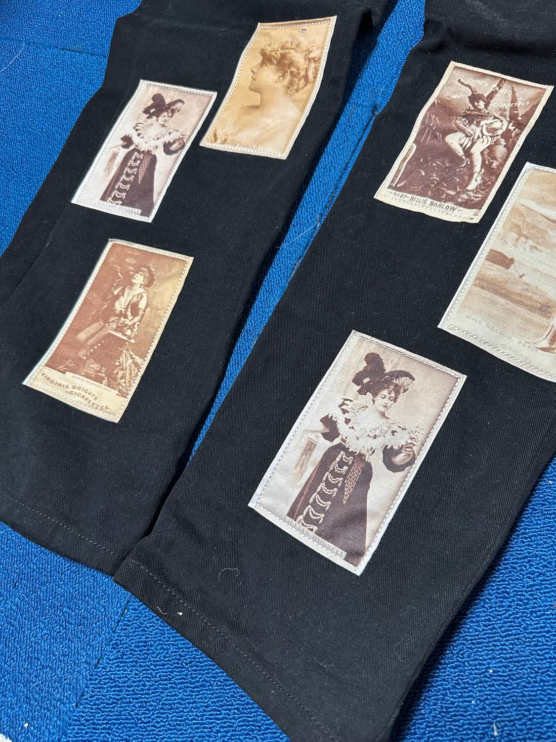 EASY BUSY old card patchwork pants 상품이미지7