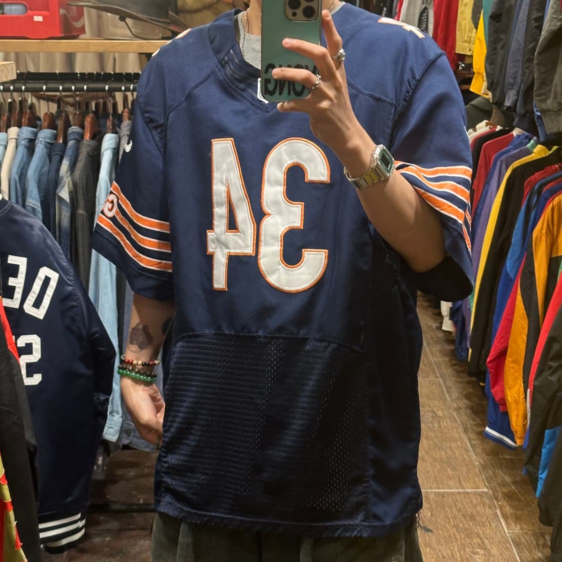 [HI] NFL 반팔져지 네이비 상품이미지3