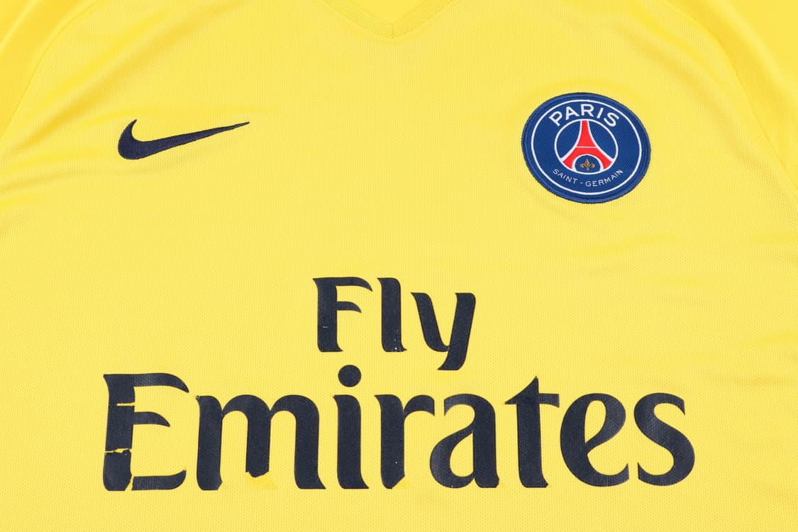 [XL] 나이키 17-18 psg 파리 생제르망 어웨이 유니폼 상품이미지4