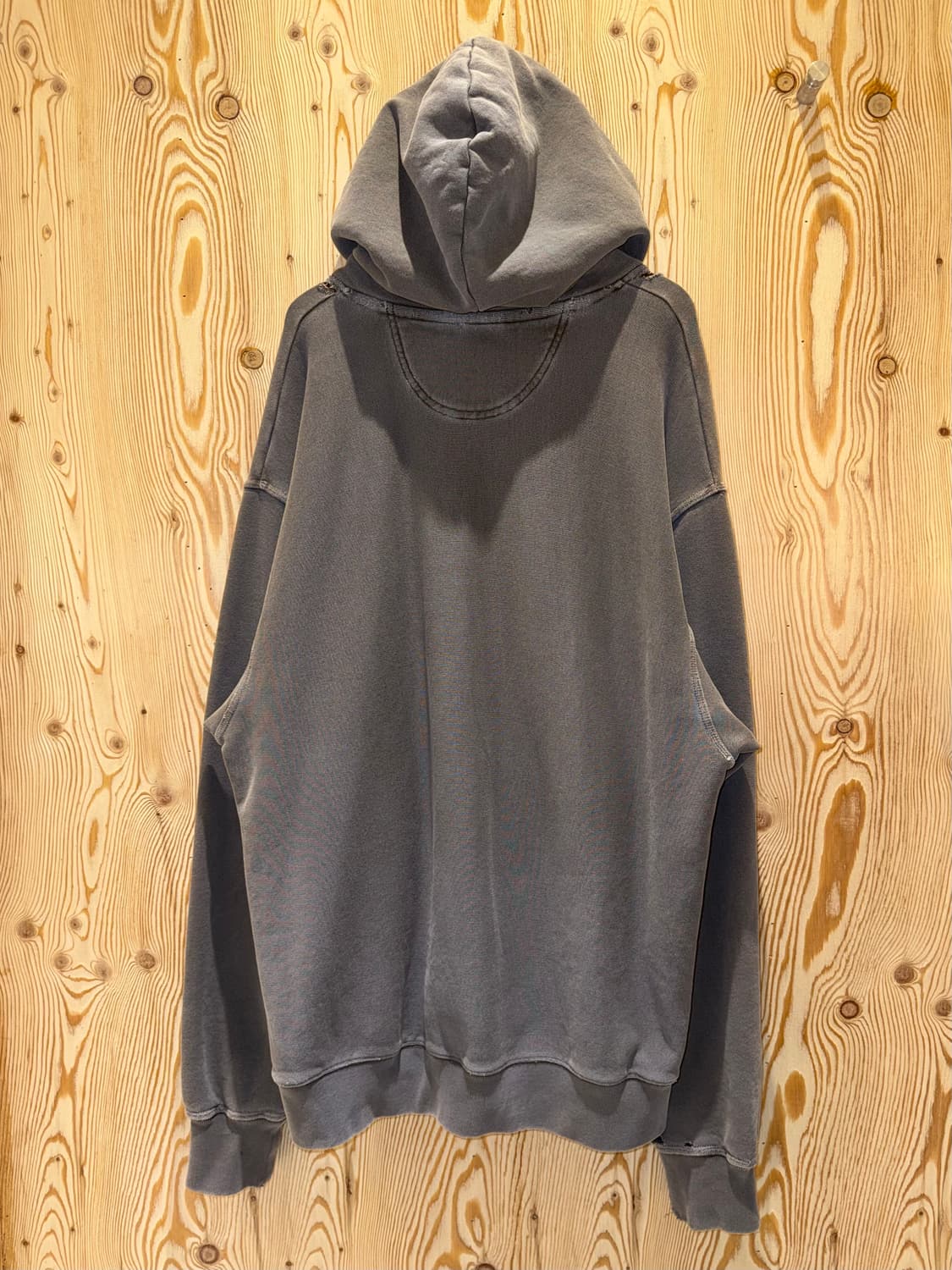 스투시 라스타 라이언 피그먼트 다이드 데미지 후드티 상품이미지5