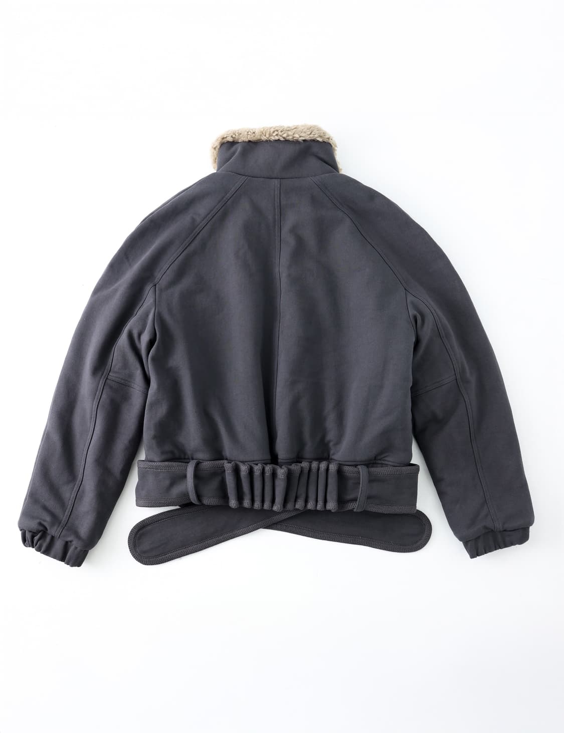 Belt zip jacket (midnight) 상품이미지3