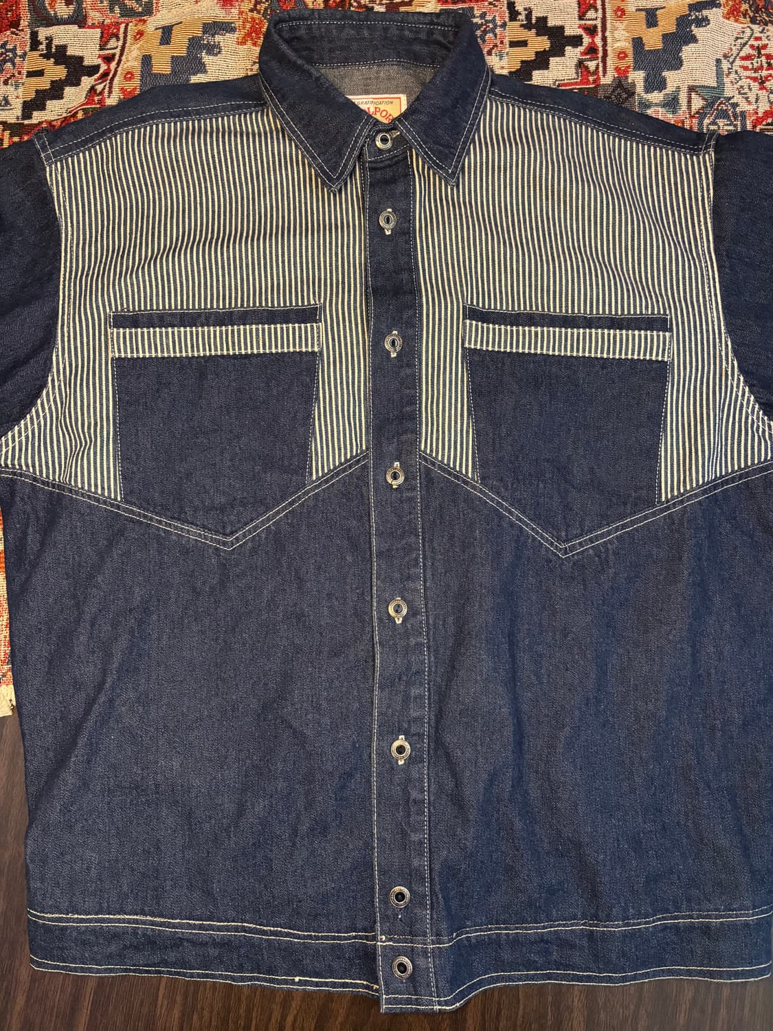 Kojima Genes Dice Weave Denim 상품이미지2