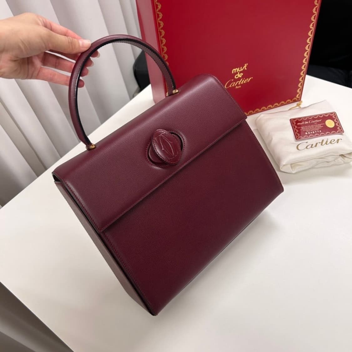 까르띠에 빈티지 머스트 켈리백 상품이미지1